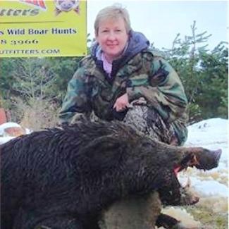 Missouri wild boar hog hunt Sierra Bullets